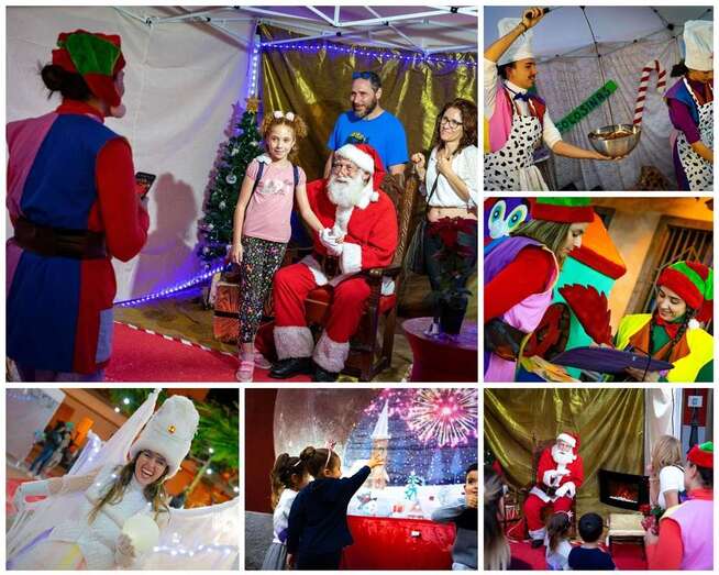 Imágenes de la Casa de la Navidad de este lunes/TA.